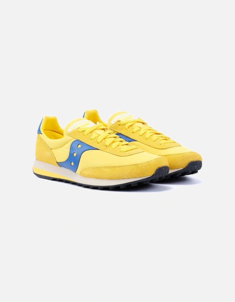 - S70884-5 UNISEX TRAINER 80 YELLOW/NAVY