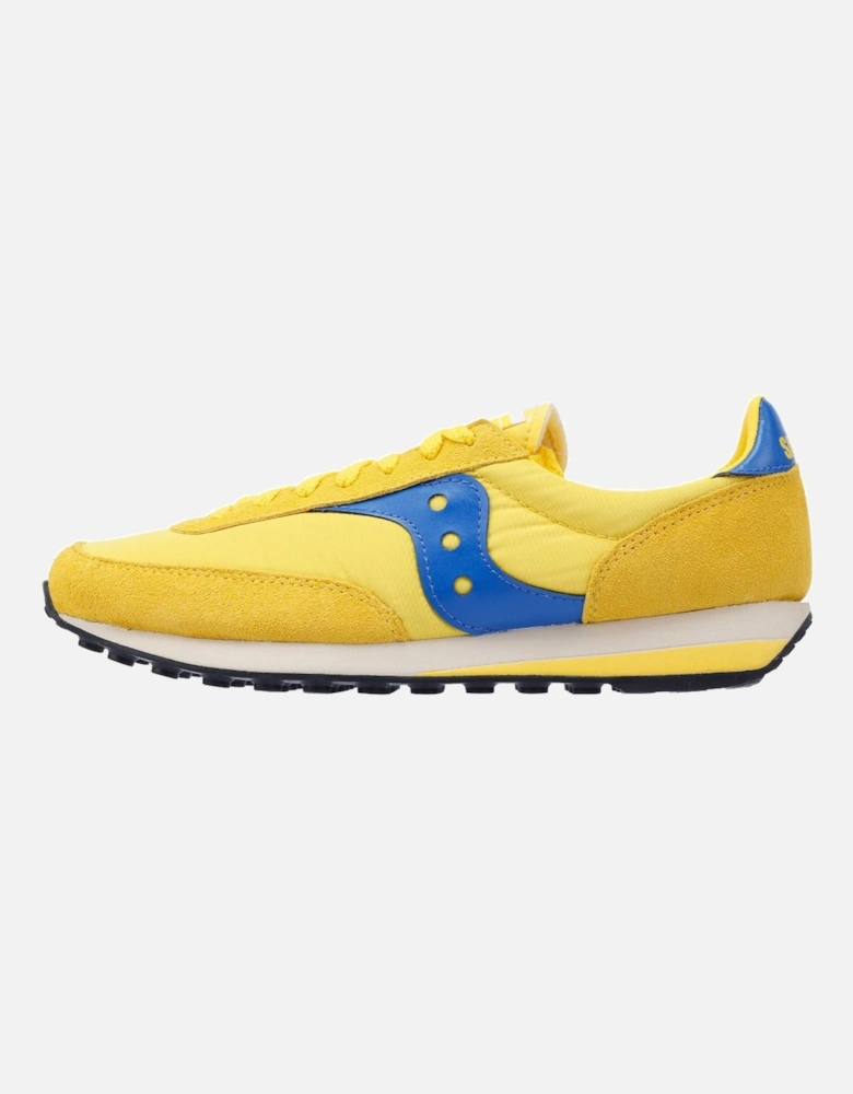 - S70884-5 UNISEX TRAINER 80 YELLOW/NAVY