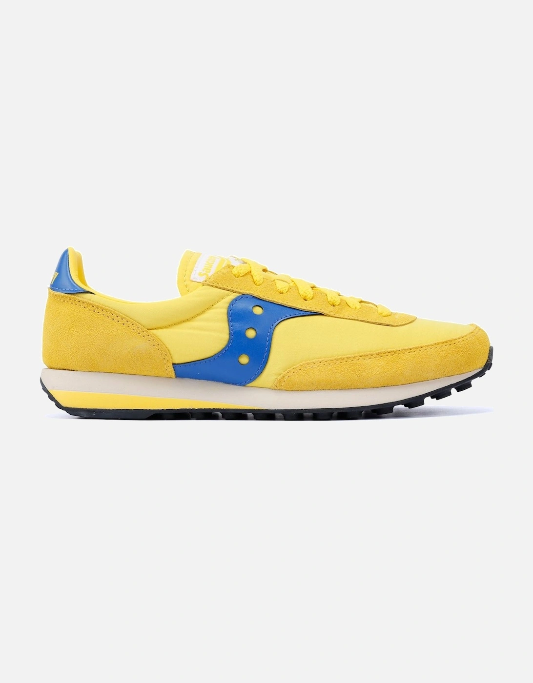 - S70884-5 UNISEX TRAINER 80 YELLOW/NAVY