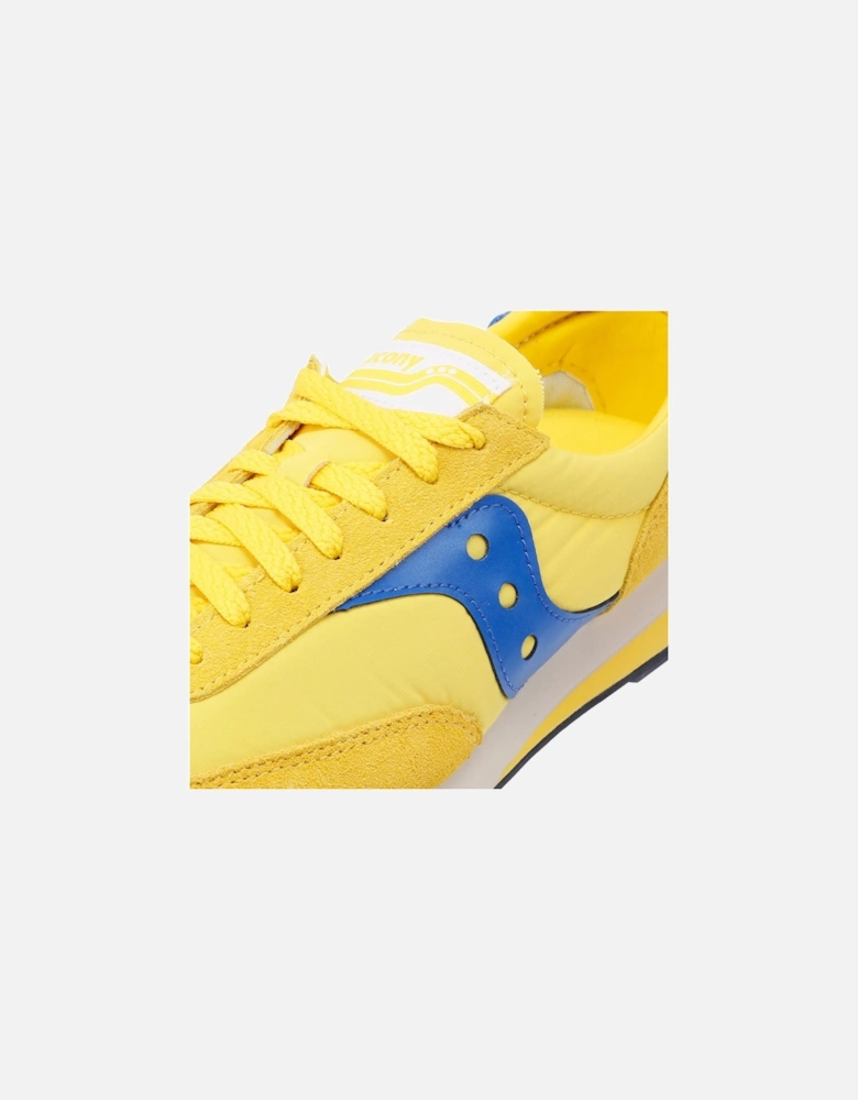 - S70884-5 UNISEX TRAINER 80 YELLOW/NAVY