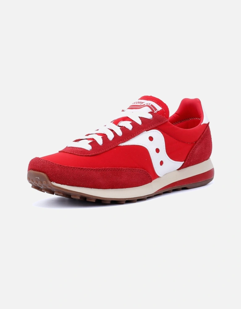 - S70884-1 UNISEX TRAINER 80 RED/WHITE