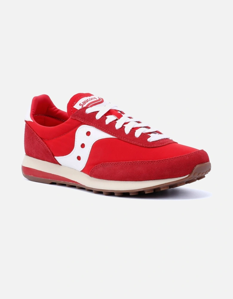 - S70884-1 UNISEX TRAINER 80 RED/WHITE