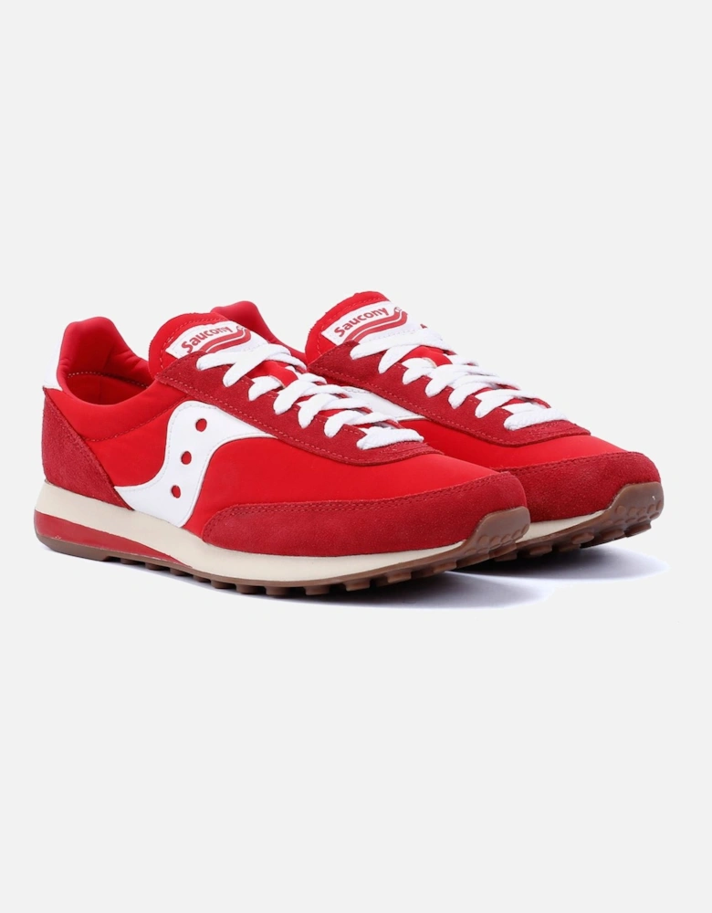 - S70884-1 UNISEX TRAINER 80 RED/WHITE