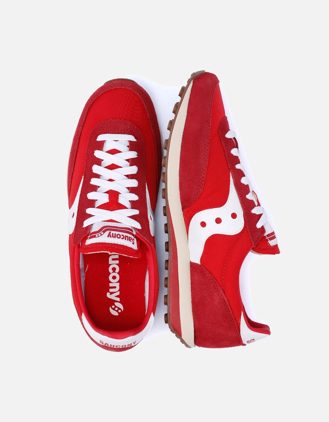 - S70884-1 UNISEX TRAINER 80 RED/WHITE