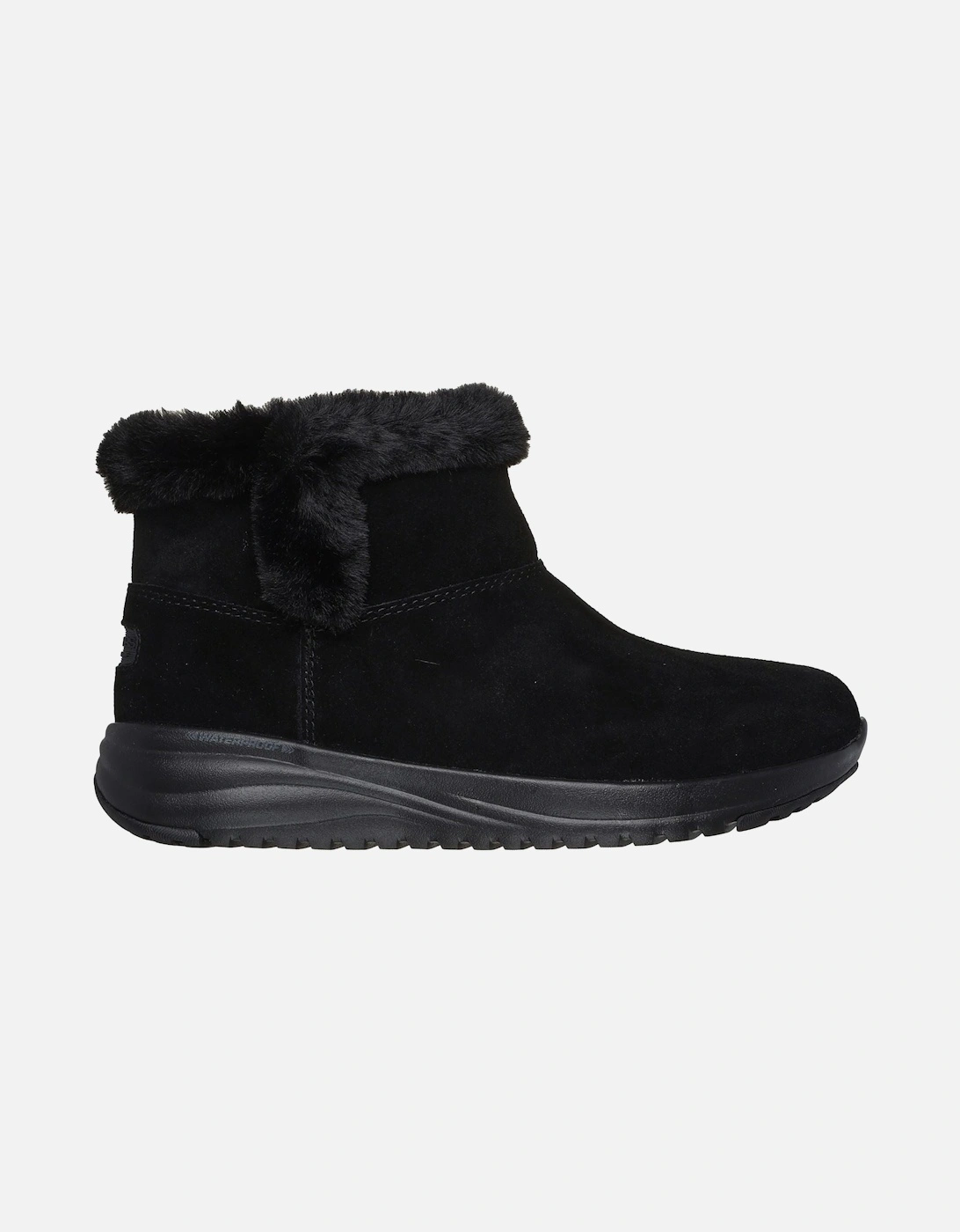 On-the-GO Stellar - Cozy Step Leather Women's Black Boots