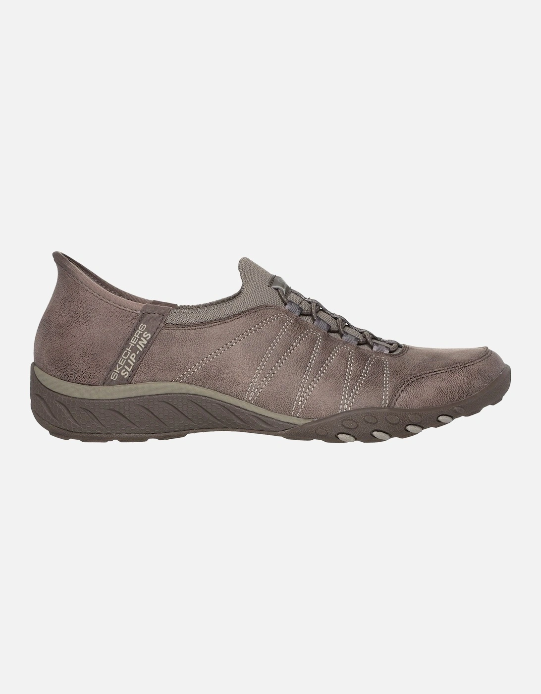 model Breathe-Easy Home-Body Shoes Female in Dark Taupe