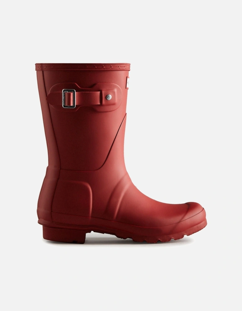 model Original Short Wellington Boots Female in RED