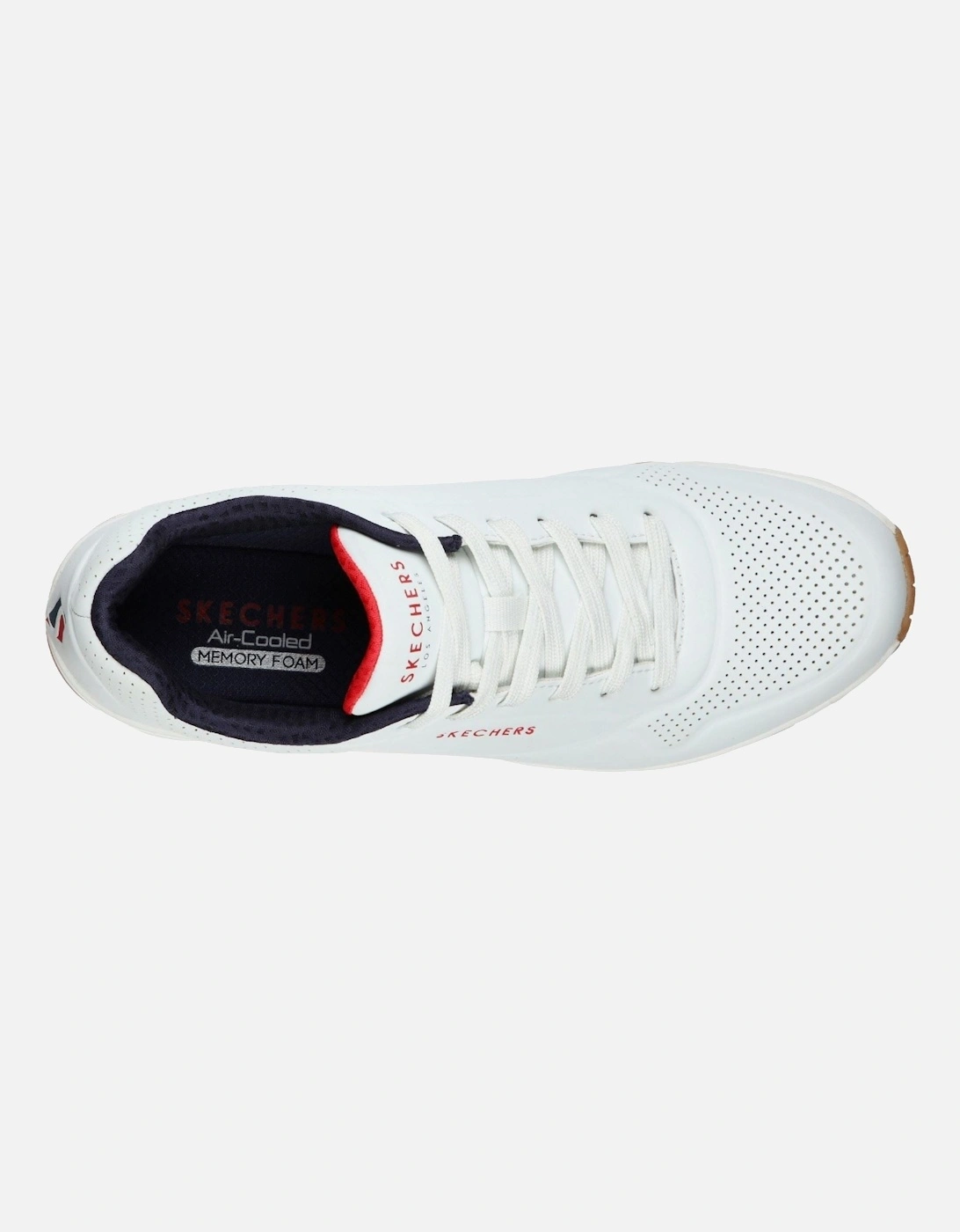 Uno Stand On Air Synthetic Men's White/Navy/Red Trainers