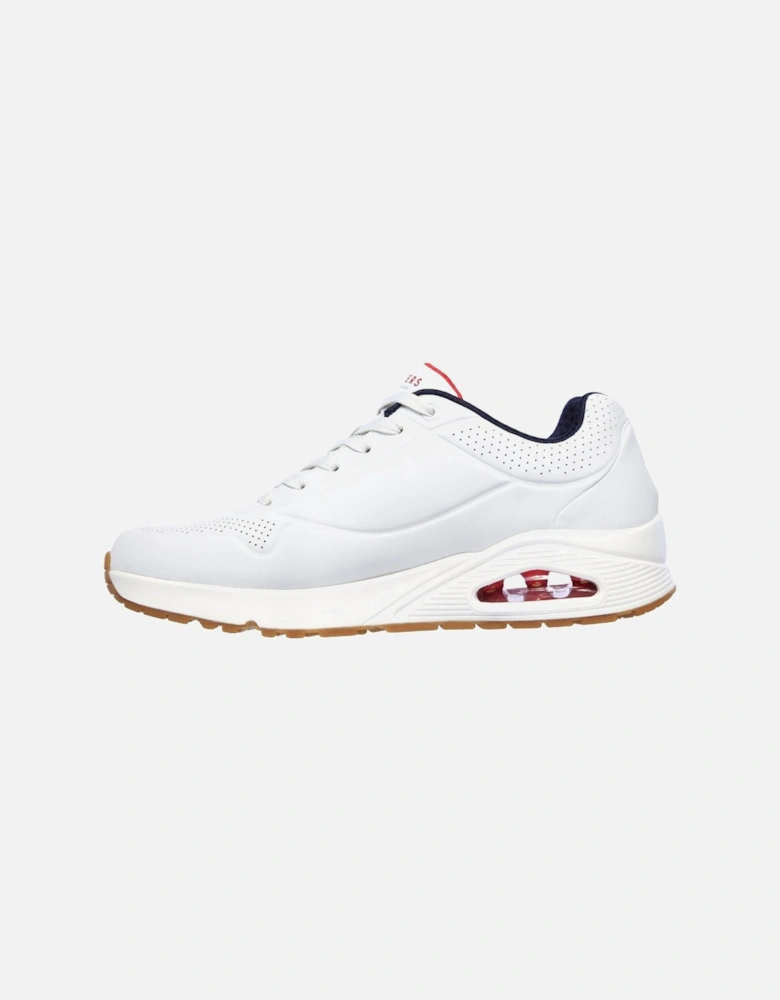 Uno Stand On Air Synthetic Men's White/Navy/Red Trainers