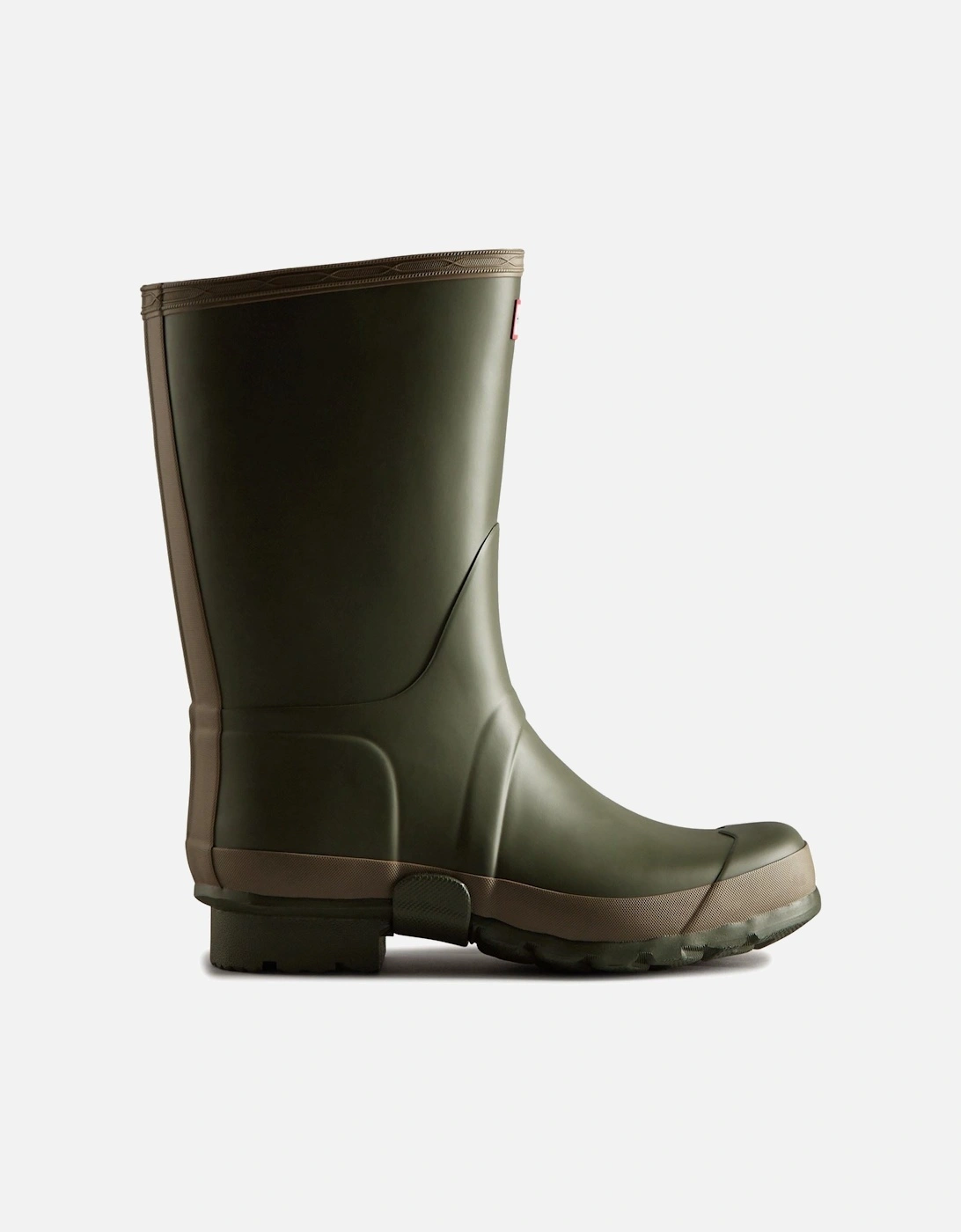 Gardener Boot Rubber Men's Dark Olive/Clay Wellington Boots