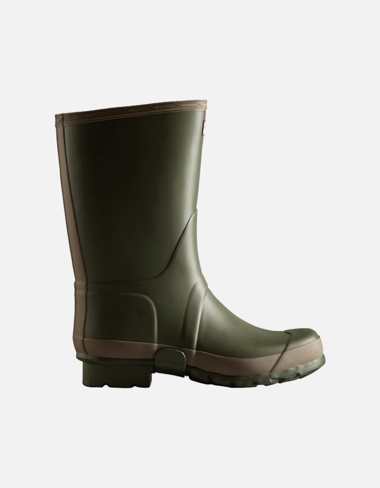 Gardener Boot Rubber Men's Dark Olive/Clay Wellington Boots