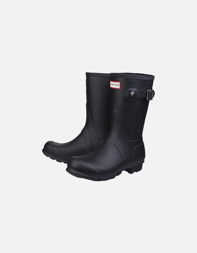 Original Short Rubber Women's Black Wellington Boots