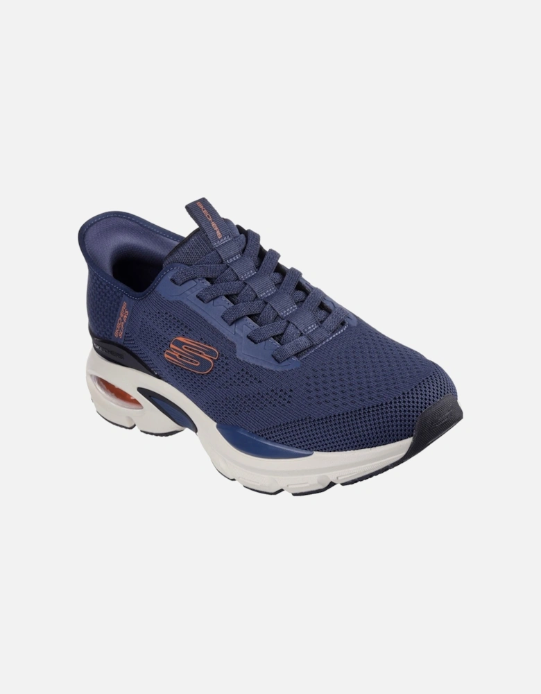 Skech-Air Ventura Vanderway Textile Men's Navy/Orange Trainers