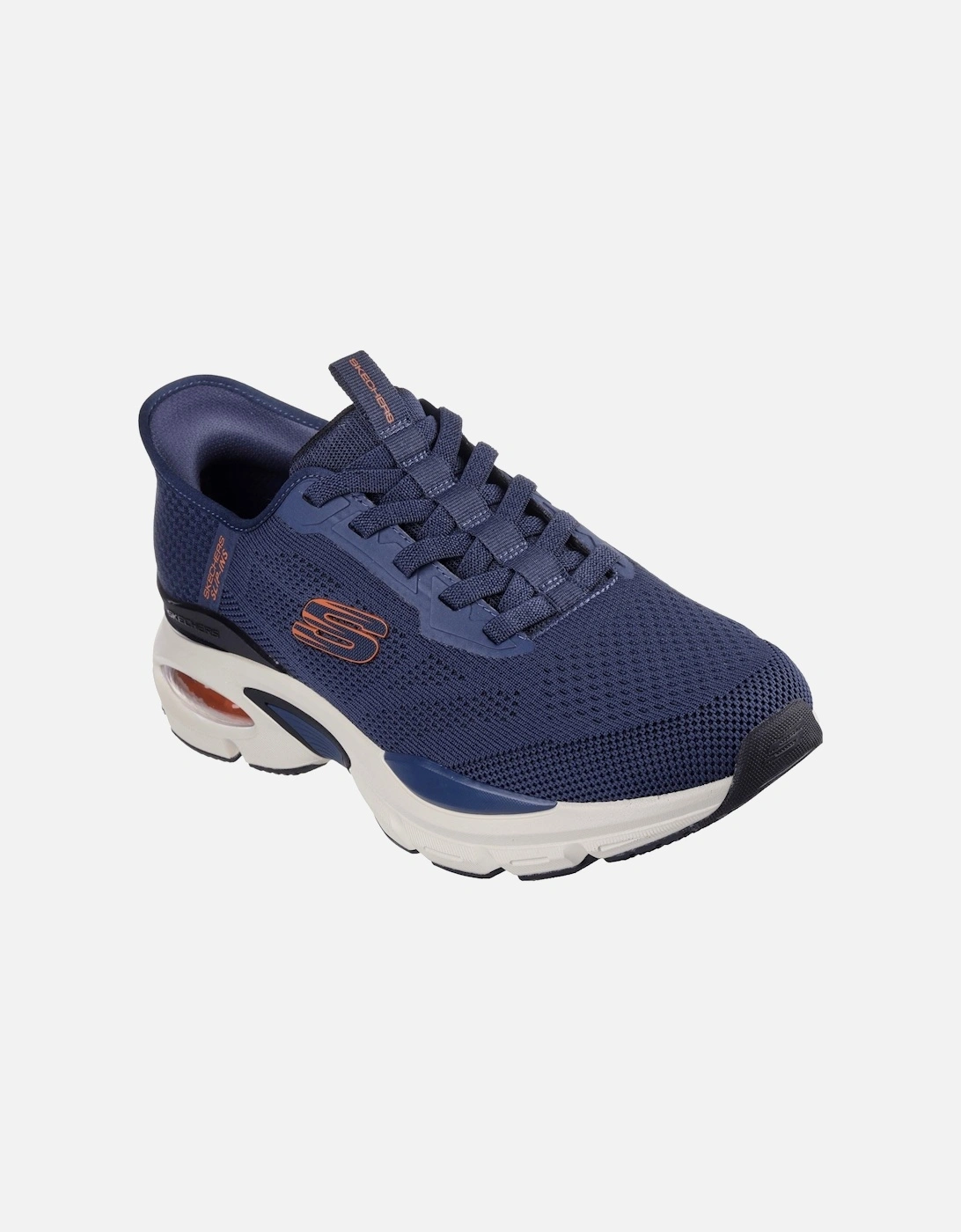 Skech-Air Ventura Vanderway Textile Men's Navy/Orange Trainers, 6 of 5