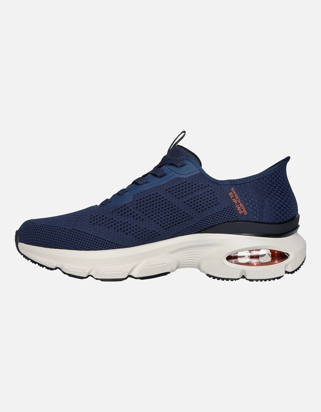 Skech-Air Ventura Vanderway Textile Men's Navy/Orange Trainers