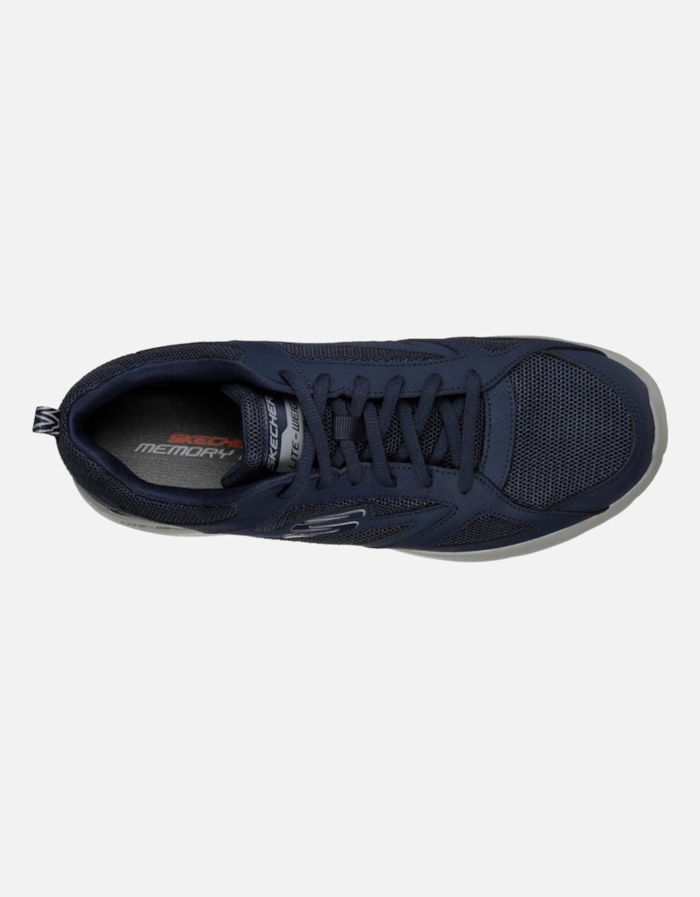 model Dynamight 2.0 Lace Up Memory Foam Trainer Male in Navy