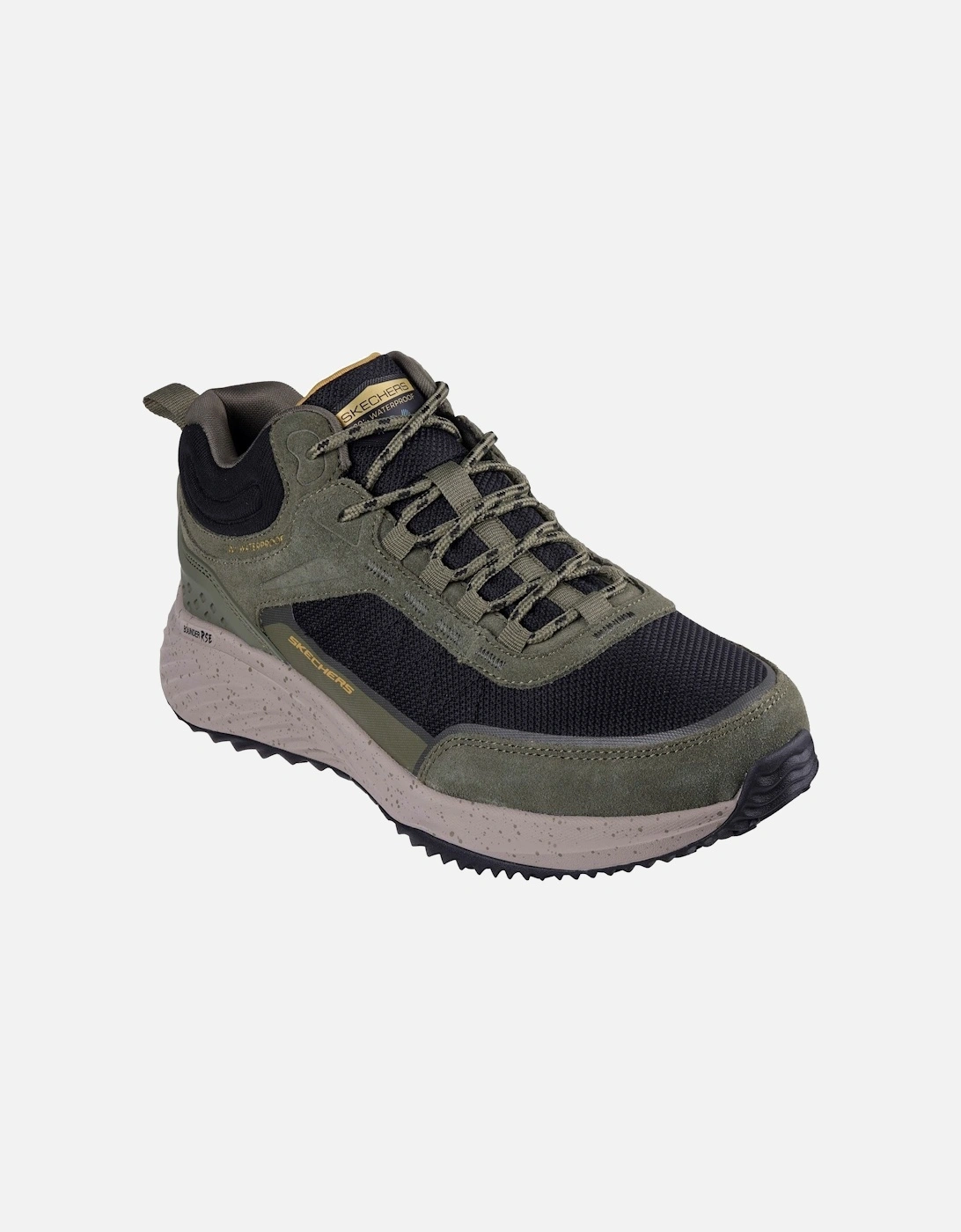 Men's Skechers Men's Bounder Rse Hiking Boots in Olive/Black - Green - Size: 12
