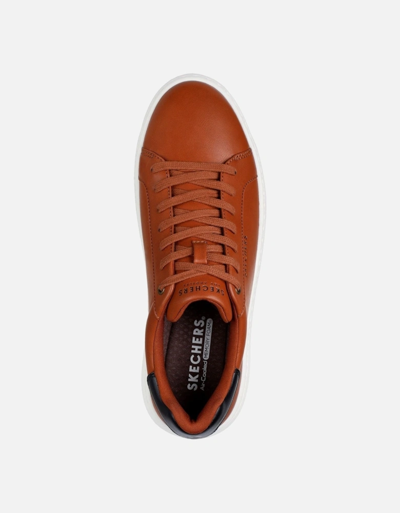 model Court Break Suit Sneaker Male in Cognac