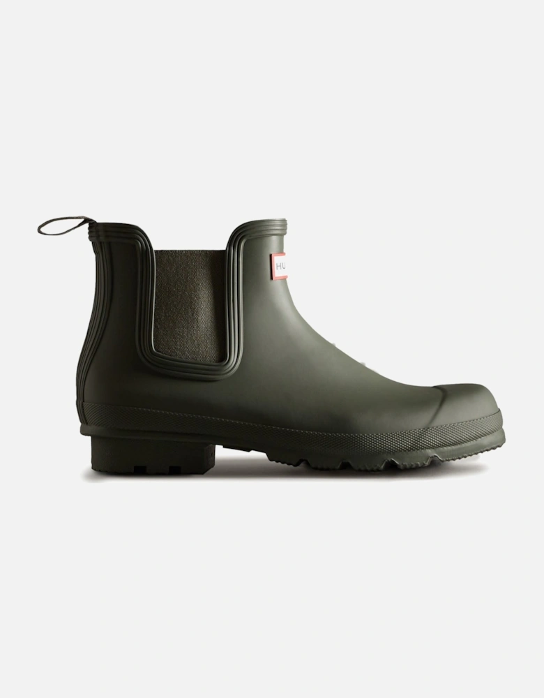 Original Chelsea Rubber Men's Dark Olive Wellington Boots