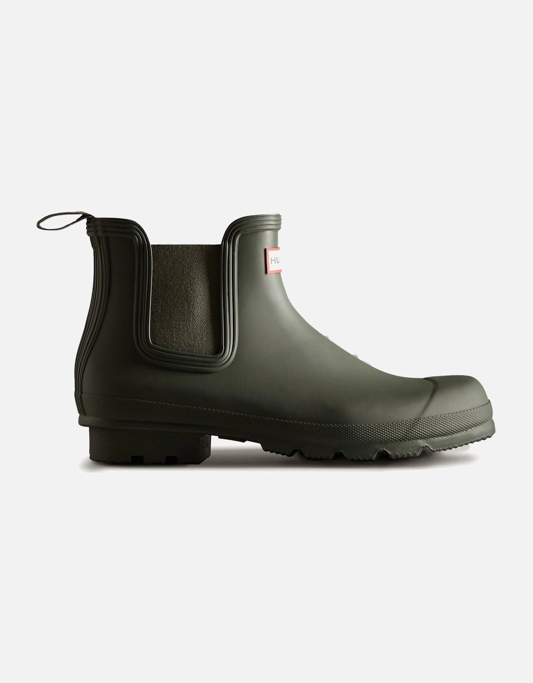 Original Chelsea Rubber Men's Dark Olive Wellington Boots