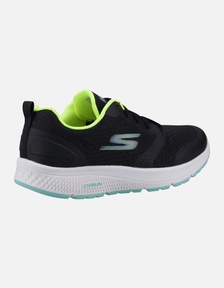 GO RUN Consistent - Intensify-X Textile Women's Black/Lime Trainers