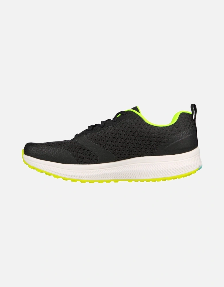 GO RUN Consistent - Intensify-X Textile Women's Black/Lime Trainers