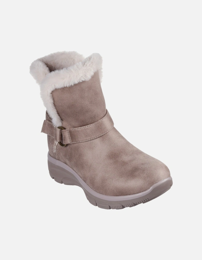 Easy Going Dreamers Move Textile Women's Dark Taupe Boots