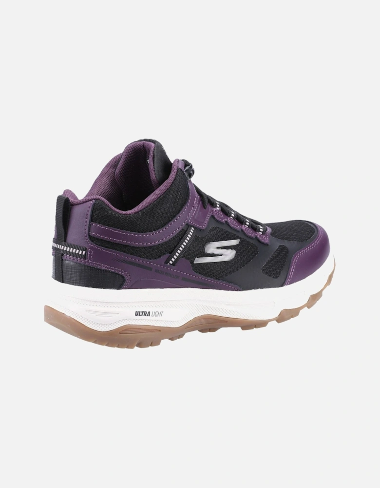 Go Run Trail Altitude Leather Women's Black/Purple Trainers