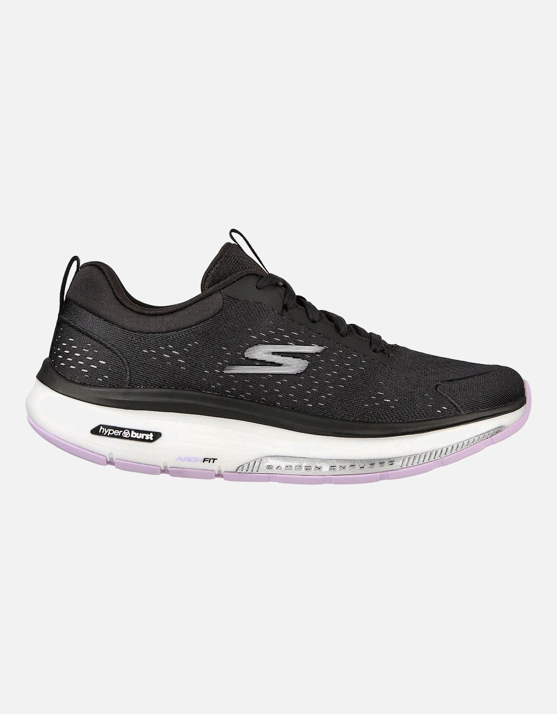 Workout Walker Outpace Polyester Women's Black/Lavender Trainers