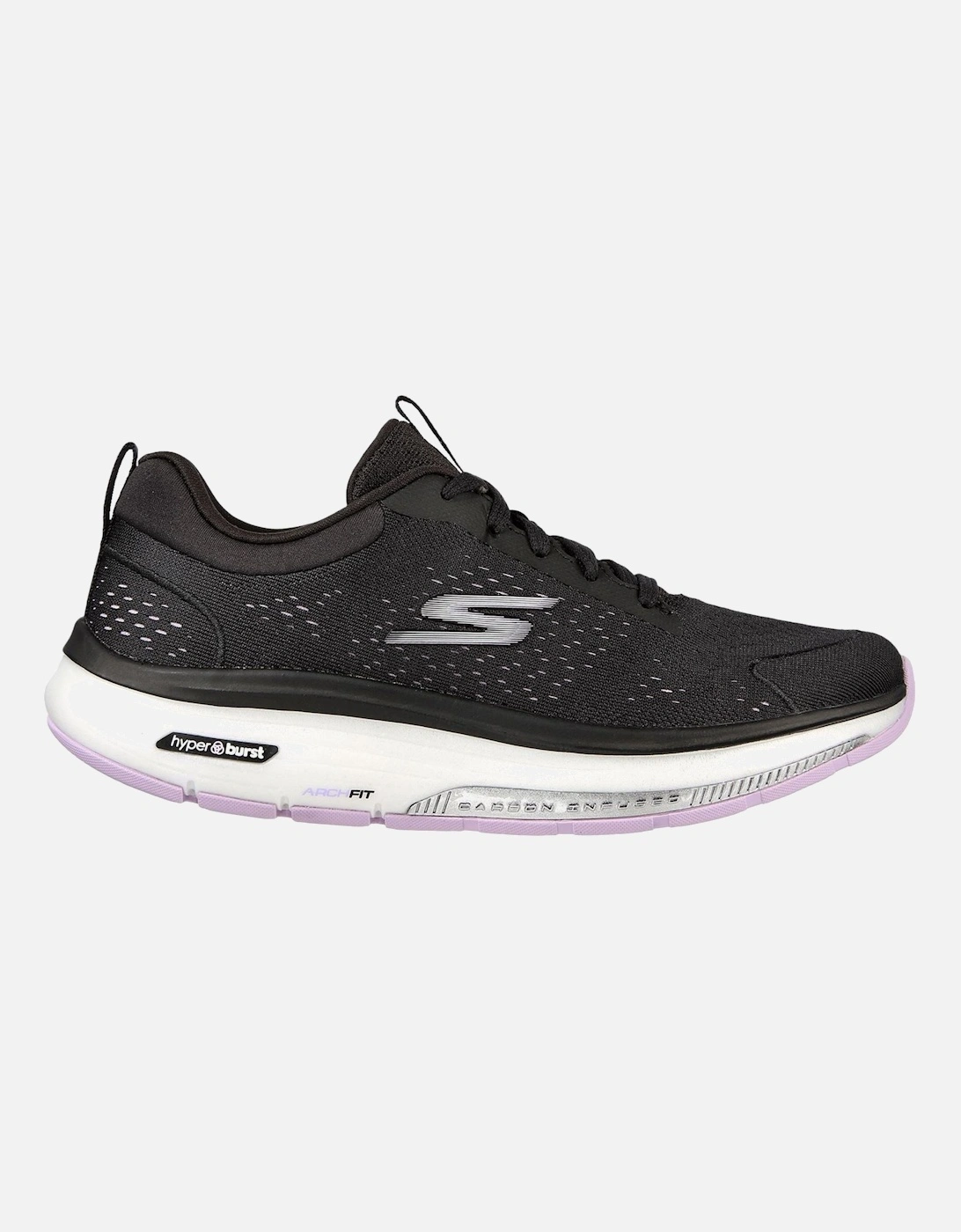 Workout Walker Outpace Polyester Women's Black/Lavender Trainers