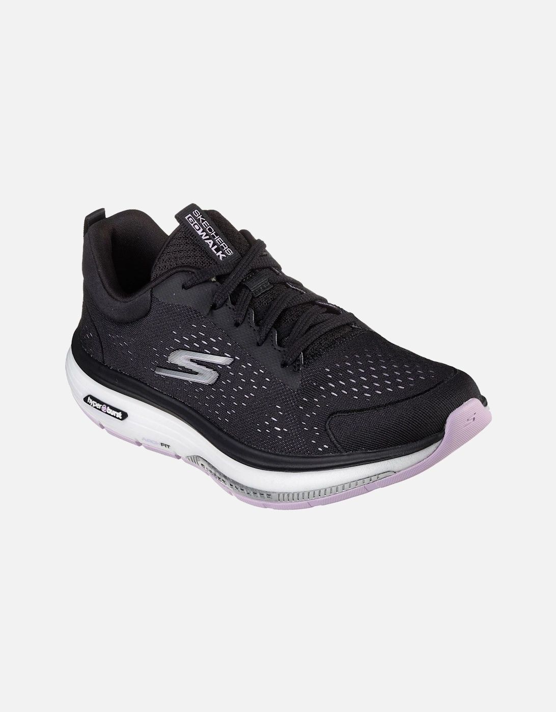 Workout Walker Outpace Polyester Women's Black/Lavender Trainers