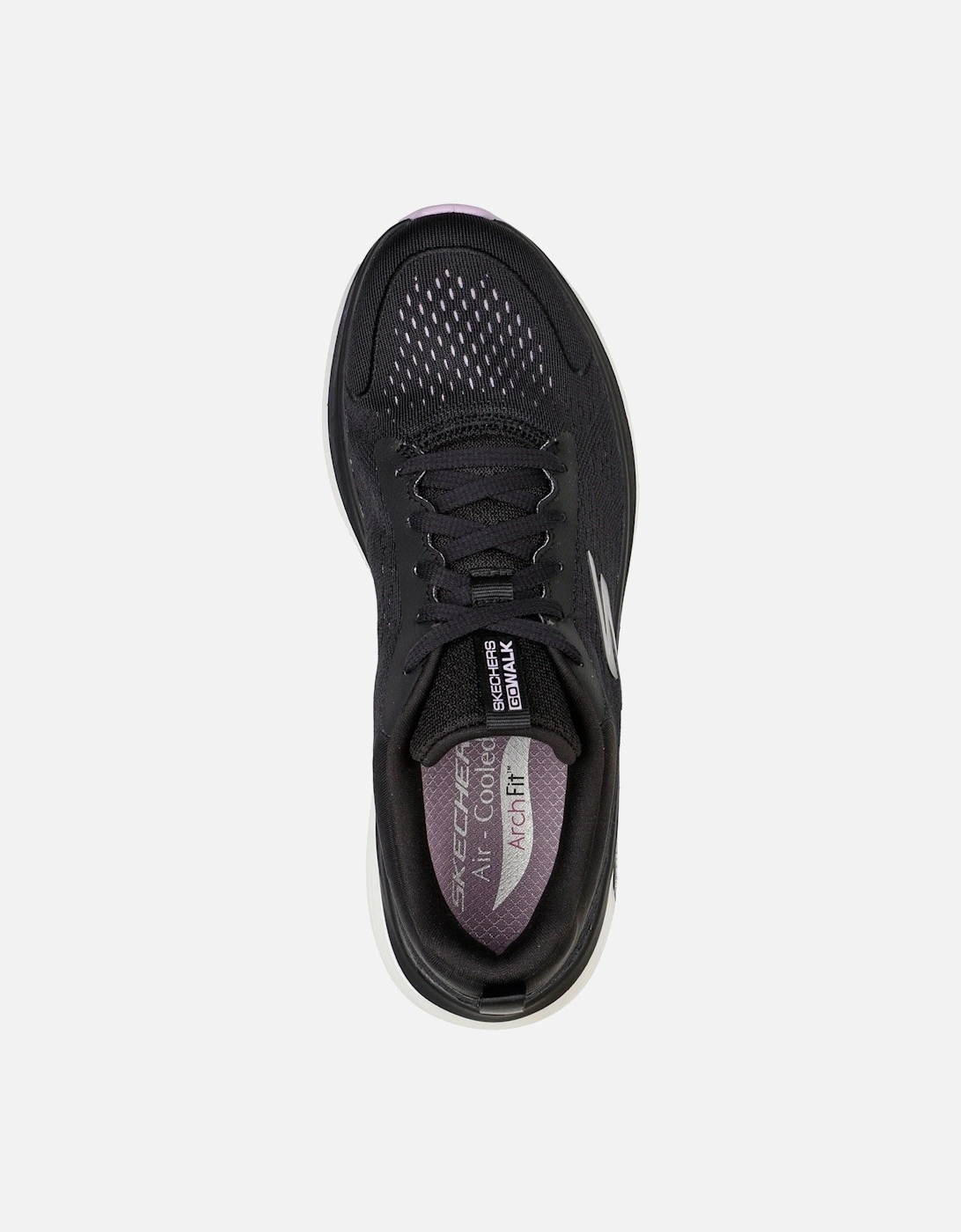 Workout Walker Outpace Polyester Women's Black/Lavender Trainers