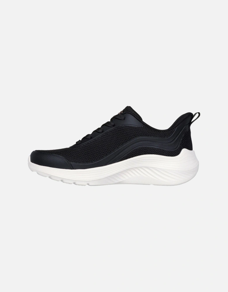 model Bobs Squad Waves Still Wading Trainers Female in Black