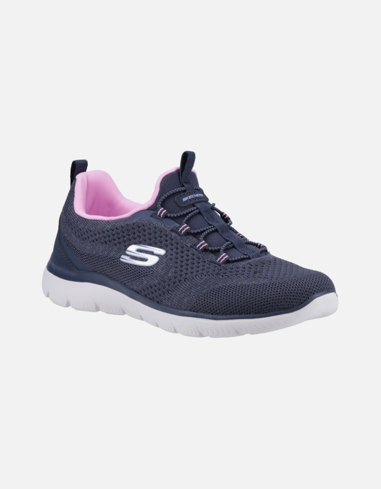 Summits New Nature Textile Women's Navy/Pink Trainers