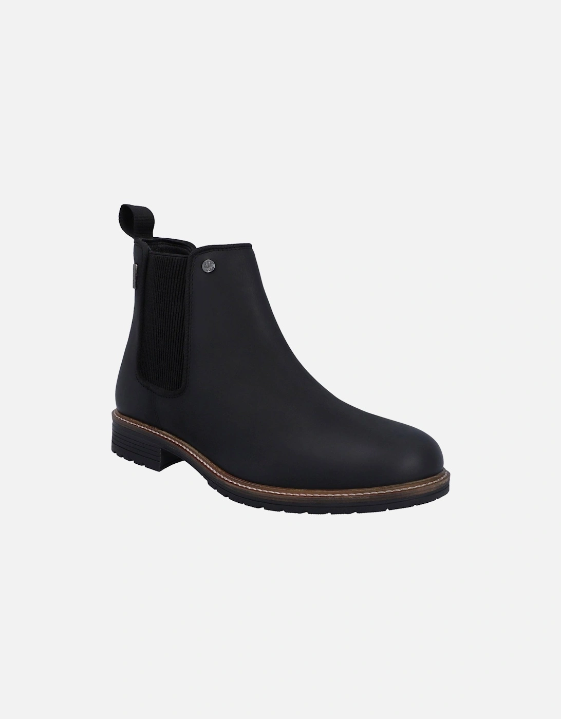 Jura Leather Men's Black  Chelsea Boots, 7 of 6