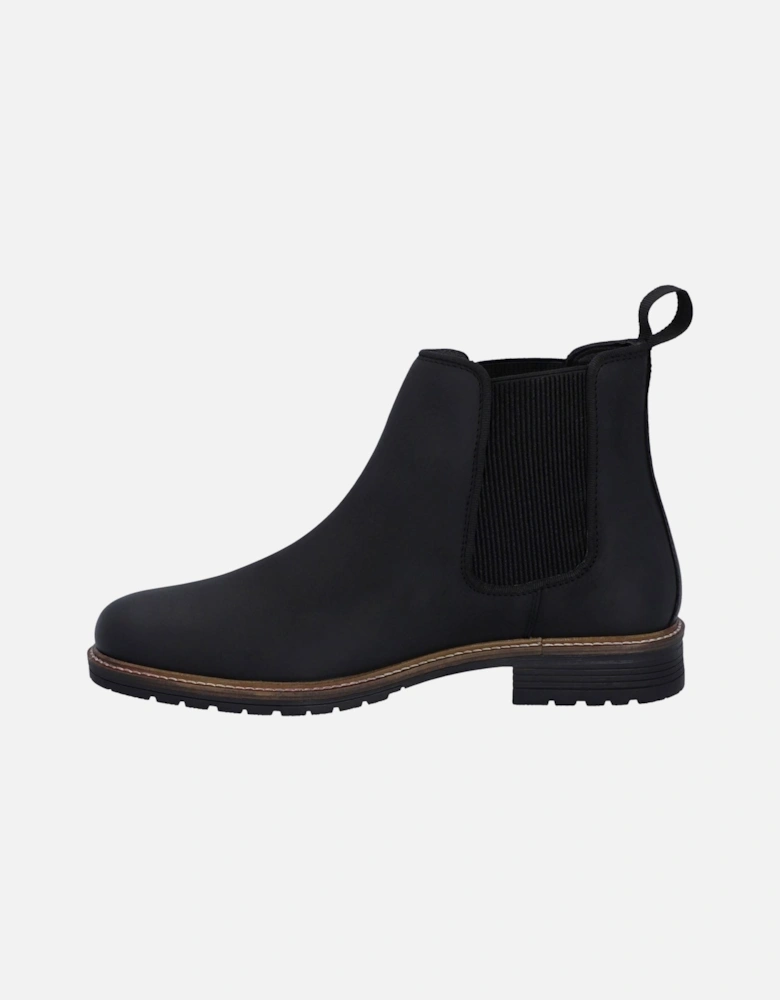 Jura Leather Men's Black  Chelsea Boots