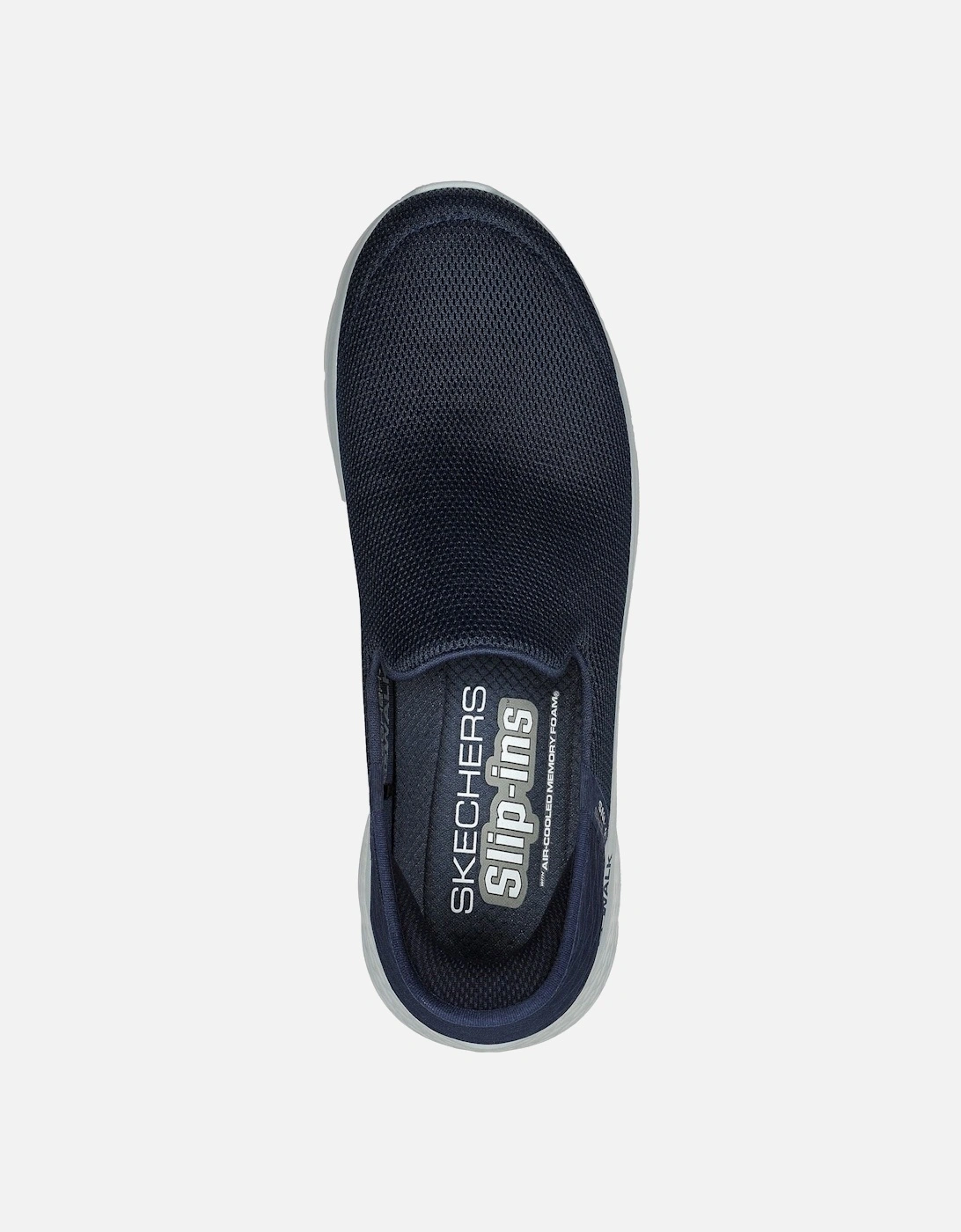 Skechers model Go Walk Flex No Hands Shoes Male in Navy