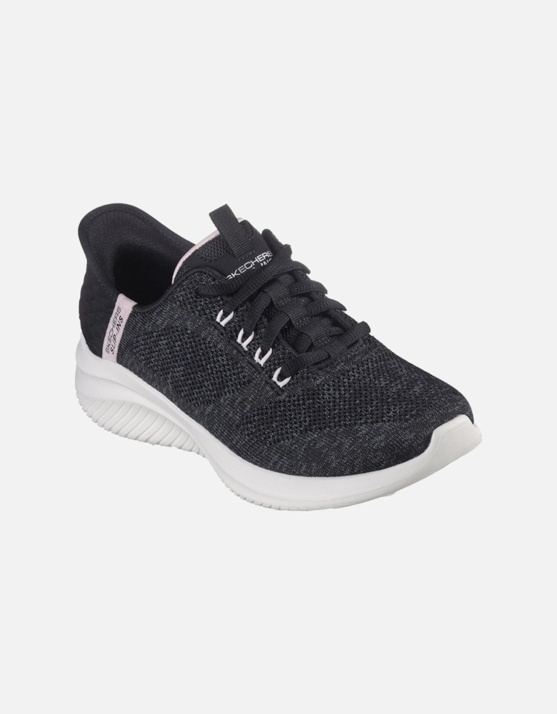 Ultra Flex 3.0 Easy Step Textile Women's Black/Pink Trainers