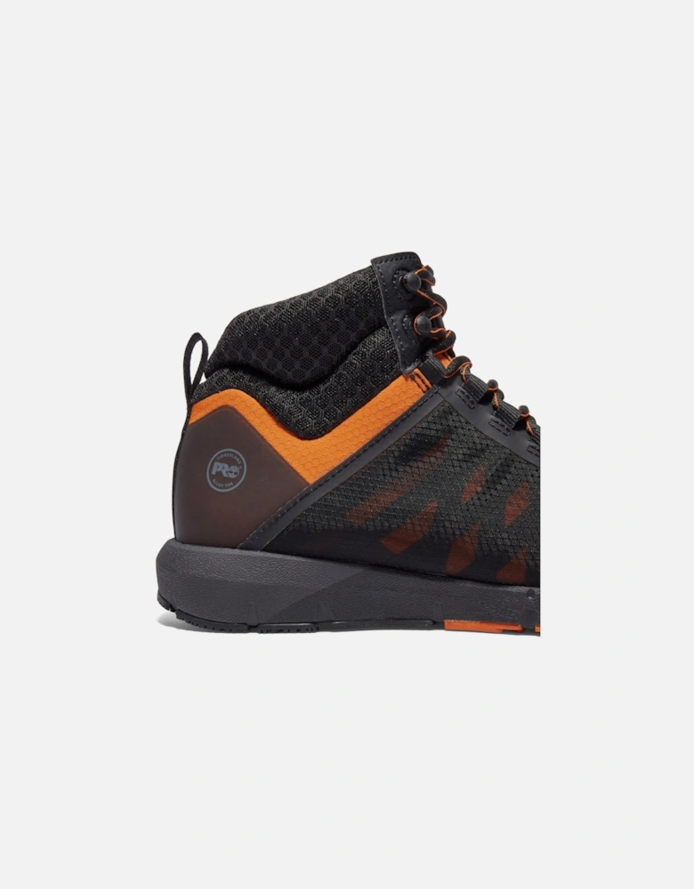 Pro model Radius Boot Male in Black/Orange