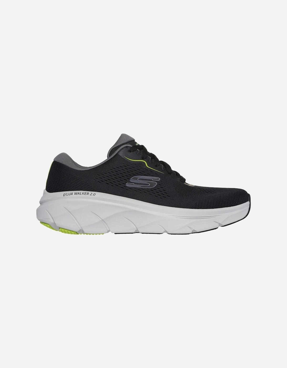 D'Lux Walker 2.0 Polyester Men's Black /Lime Trainers