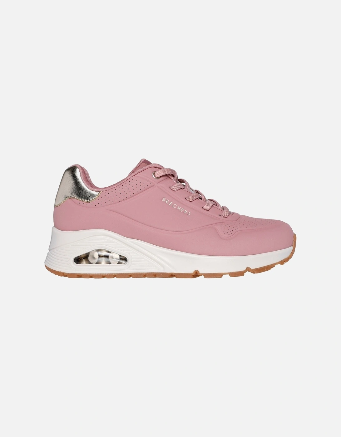 model Uno - Shimmer Away Trainer Female in Rose