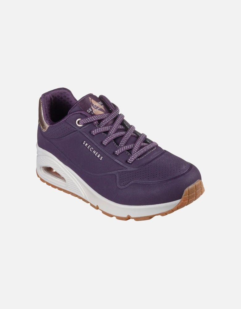 Uno - Shimmer Away Synthetic Women's Dark Purple Trainers