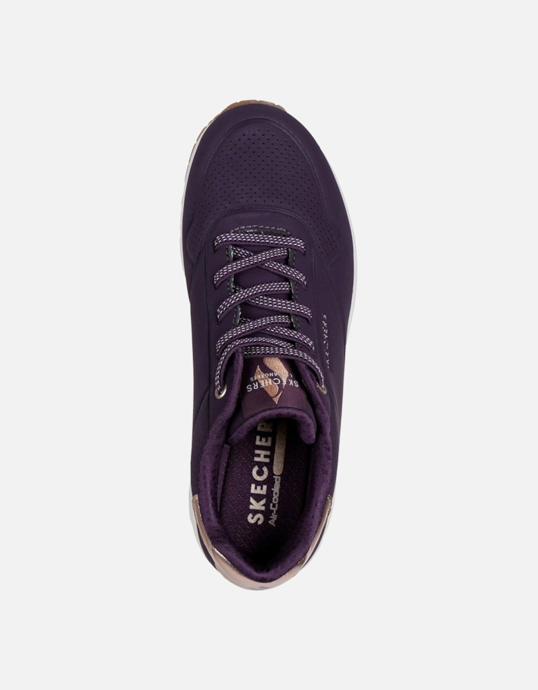 Uno - Shimmer Away Synthetic Women's Dark Purple Trainers