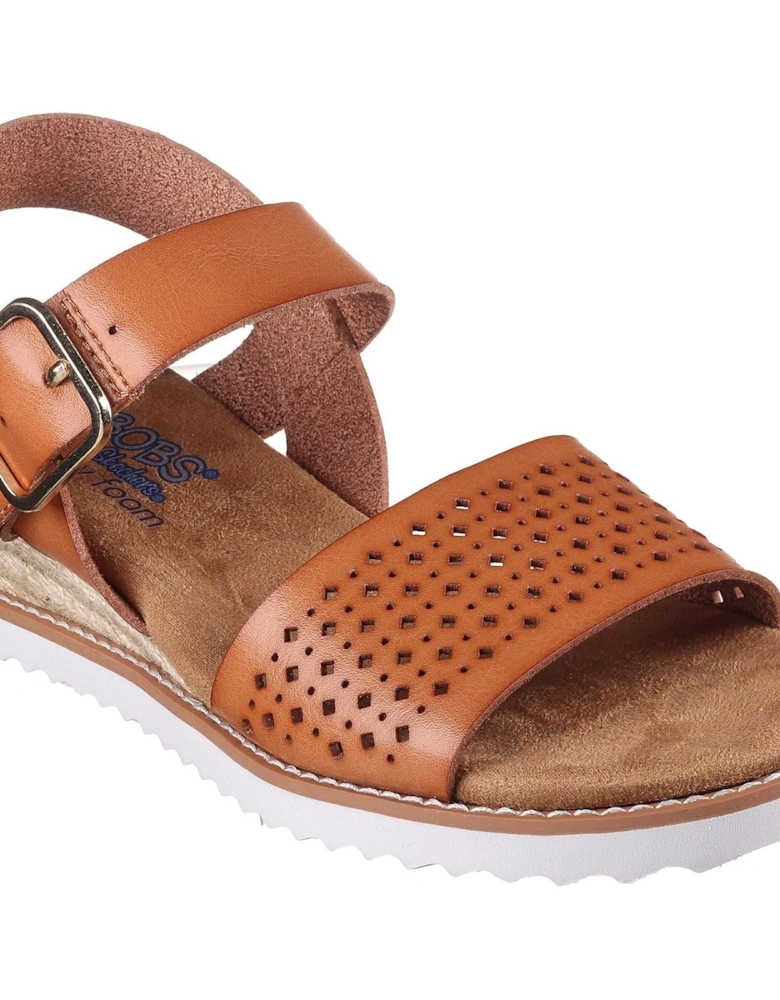 BOBS Desert Kiss - Sunny Flair Synthetic Women's Luggage Sandals