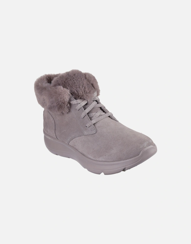 SK144334 ON-THE-GO JOY Suede Women's Dark Taupe Boots