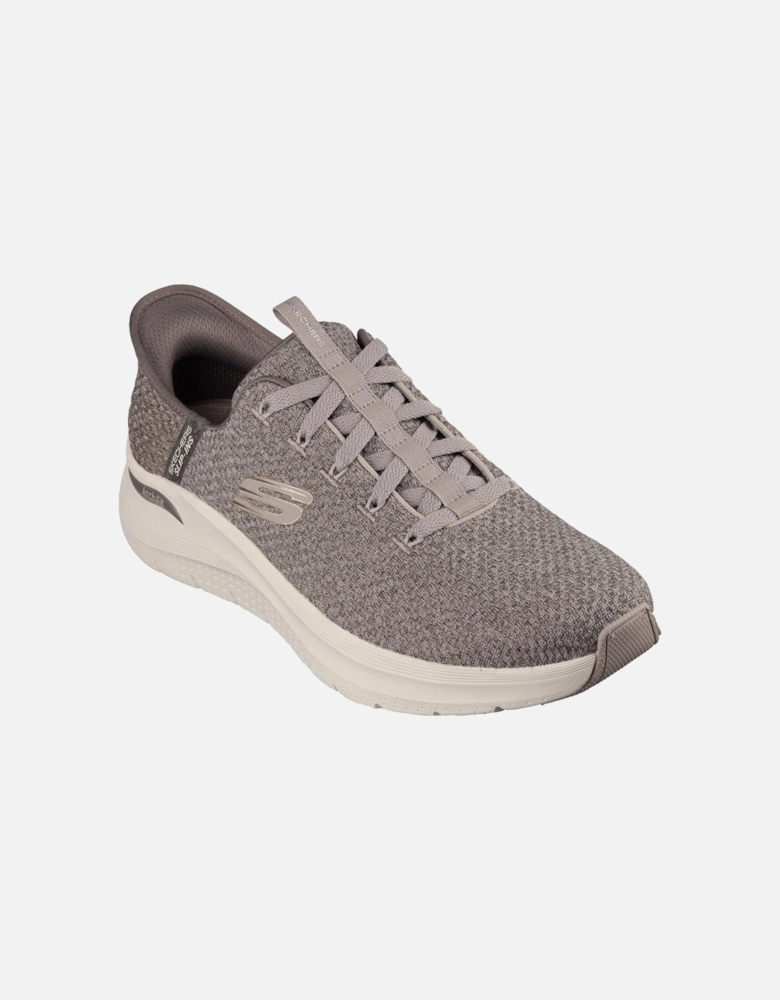 Arch Fit 2.0 Look Ahead Textile Men's Taupe Trainers