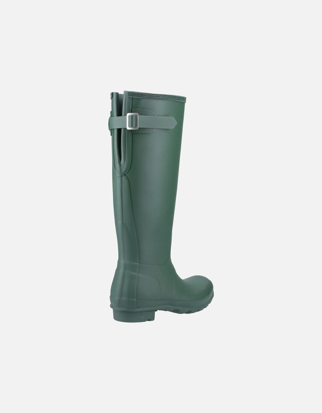 Original Tall Back Adjustable Rubber Women's Green Wellington Boots