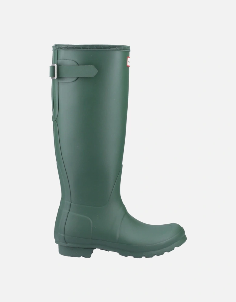 Original Tall Back Adjustable Rubber Women's Green Wellington Boots