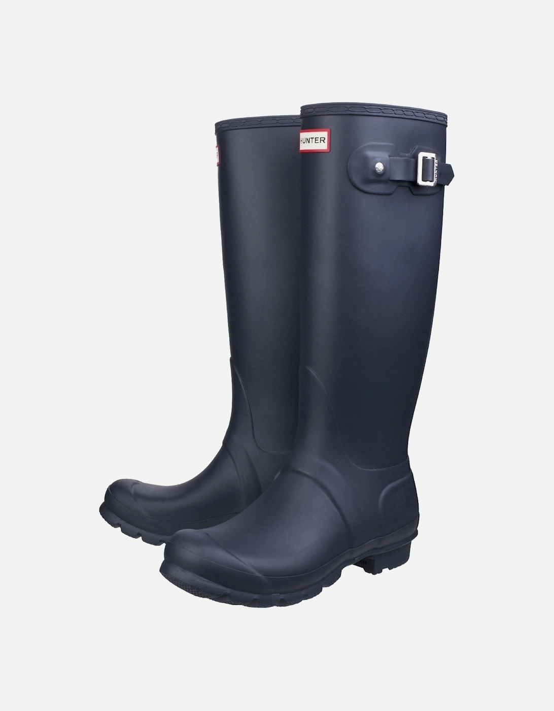 Original Tall Rubber Women's Navy Wellington Boots