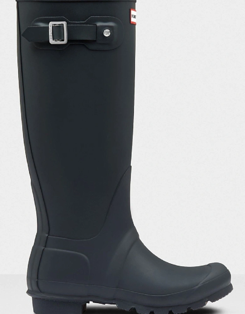 Original Tall Rubber Women's Navy Wellington Boots